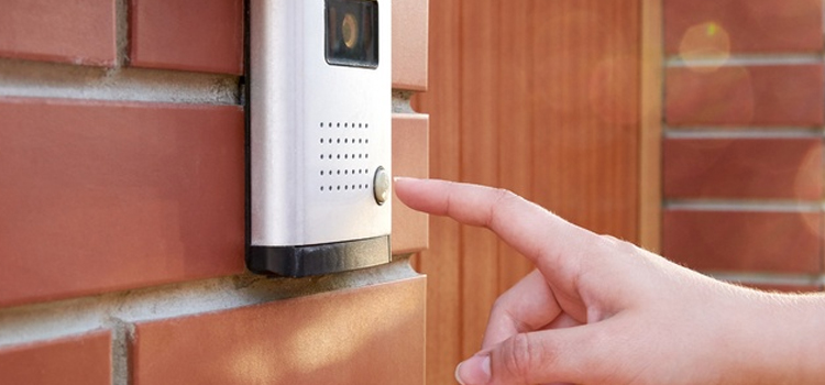apartment door buzzer installation in Englewood