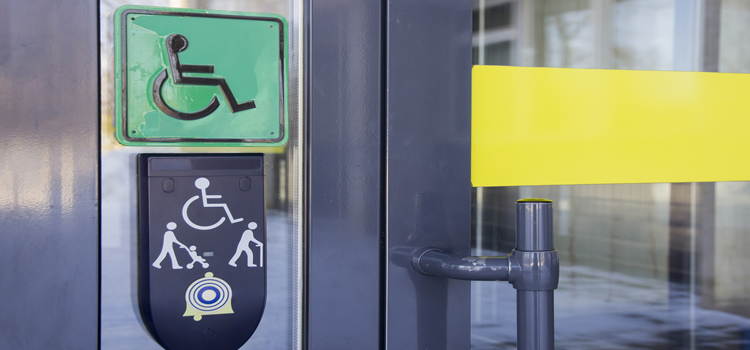automatic handicap door opener in Englewood